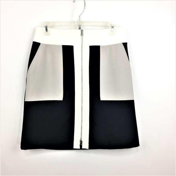 I.N.C - International Concepts - color block skirt - Picture 1 of 8